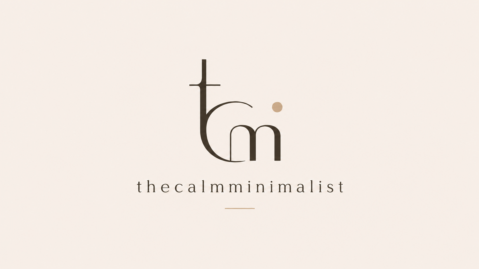 The Calm Minimalist